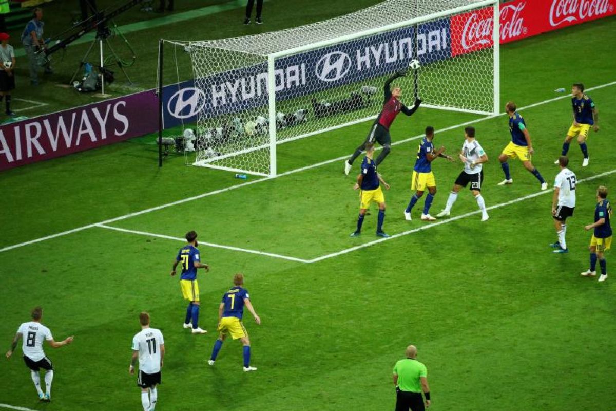 Piala Dunia 2018 - Juara bertahan Jerman menang 2-1 atas Swedia
