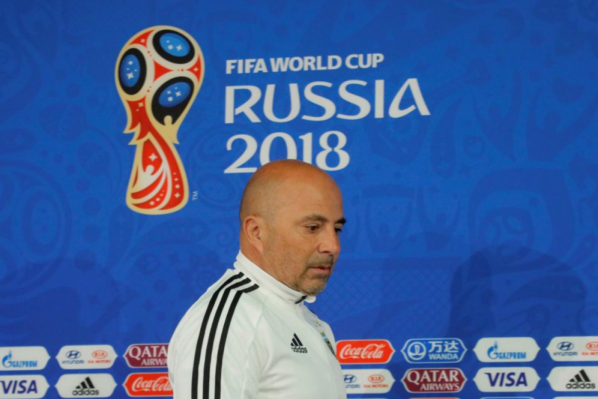 Piala Dunia 2018 - Sampaoli: salahkan saya, bukan tim