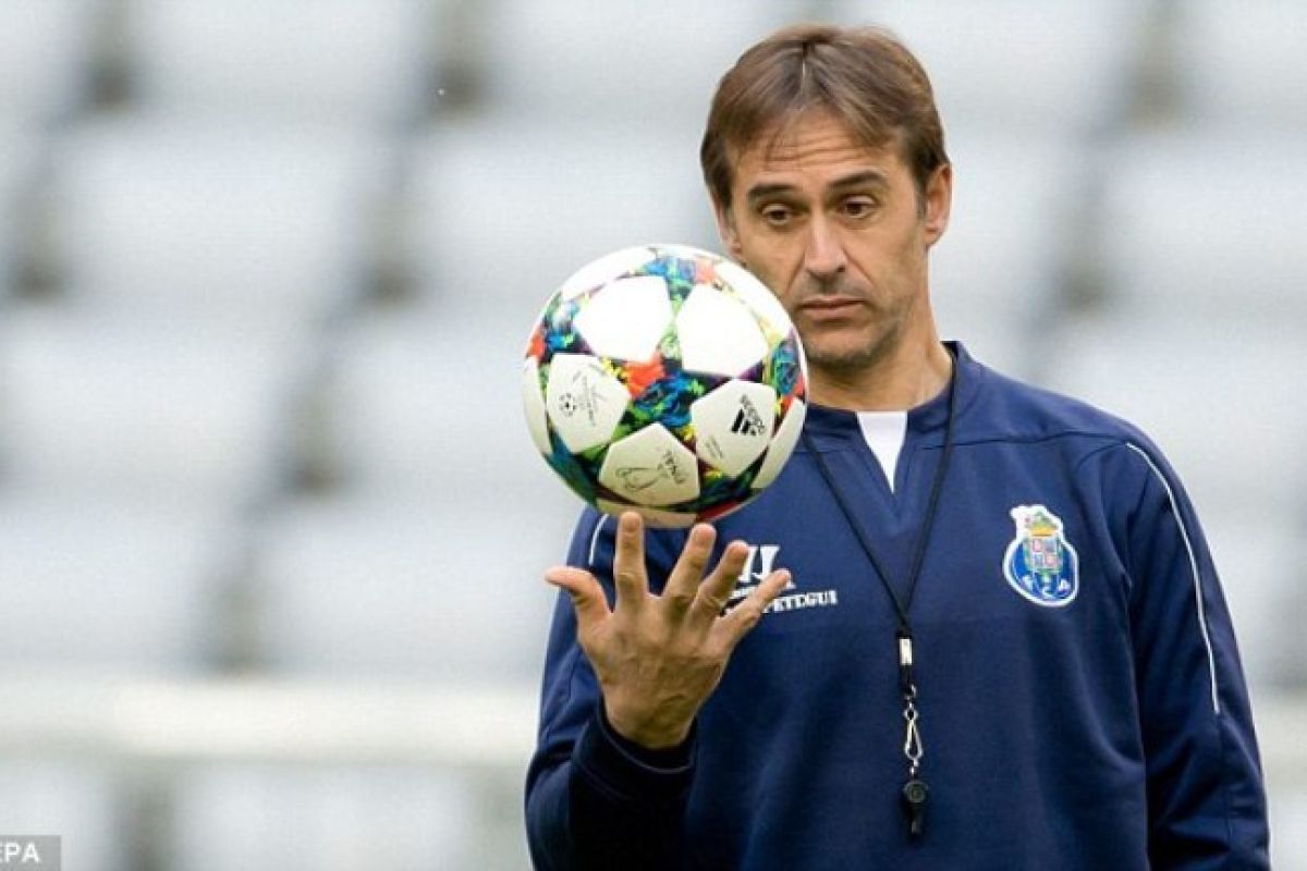 Julen Lopetegui ditunjuk menjadi pelatih Real Madrid