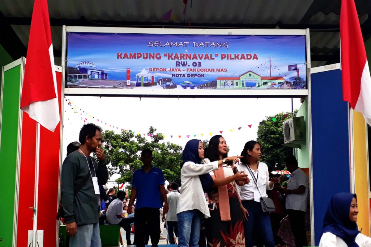 PKS Depok apresiasi pelaksanaan Kampung Karnaval Pilkada (Video)