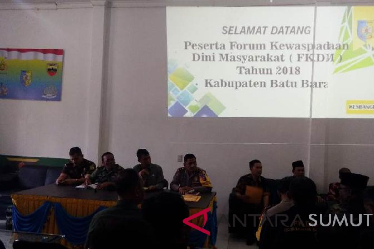 Kakan Kesbangpol Batubara buka Rapat Koordinasi FKDM