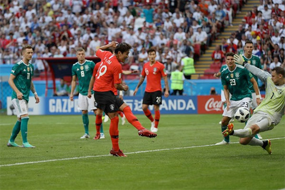 Pertama dalam 80 tahun, Jerman terdepak dari fase awal Piala Dunia