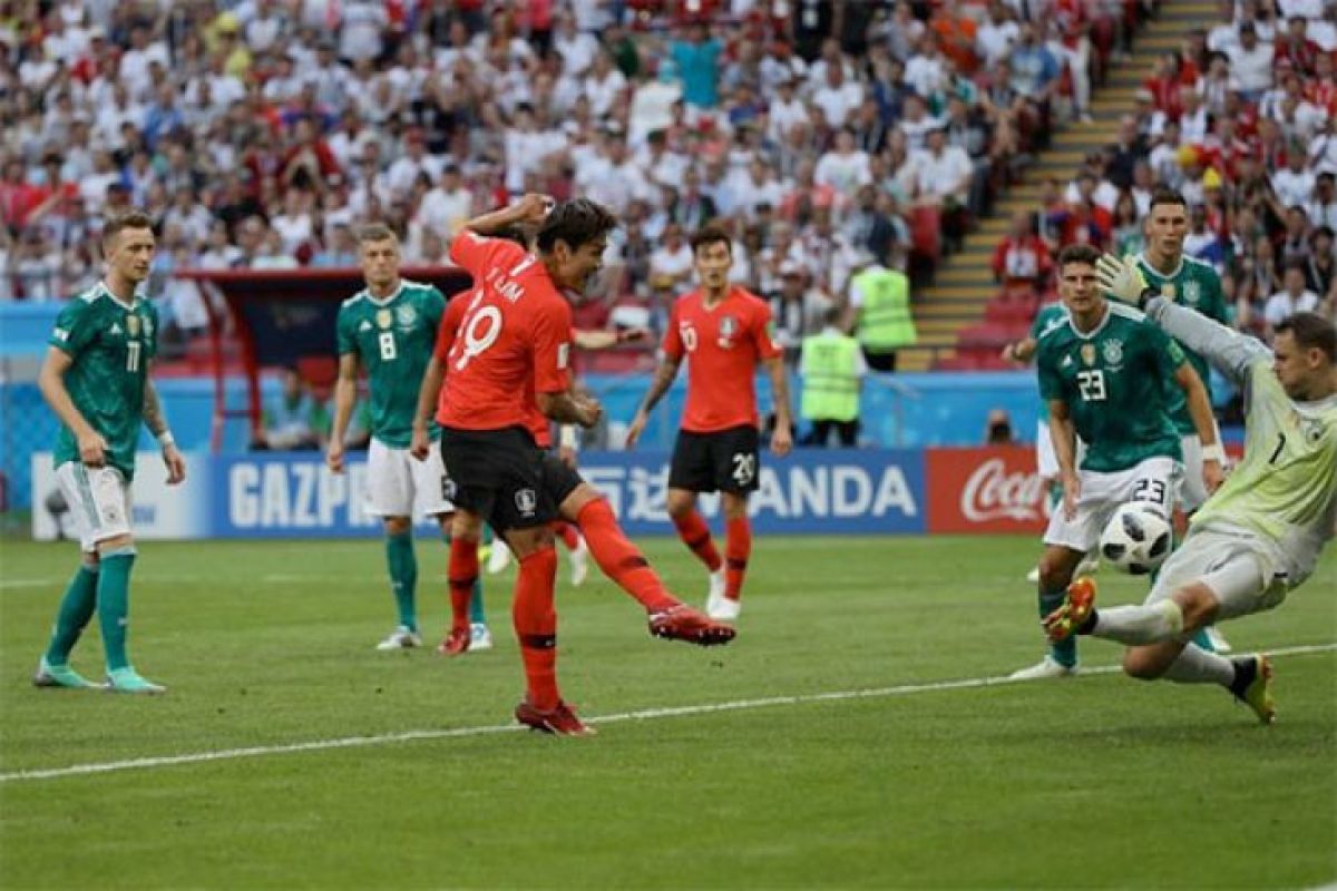 Korsel  singkirkan Jerman dari Piala Dunia 2018