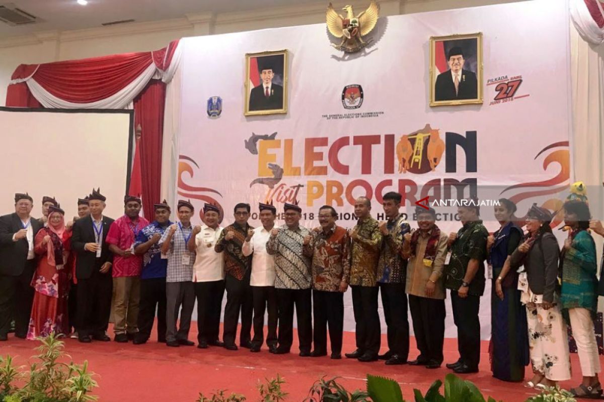 KPU Akui Bangga Pilkada Jatim Dipantau Luar Negeri (Video)