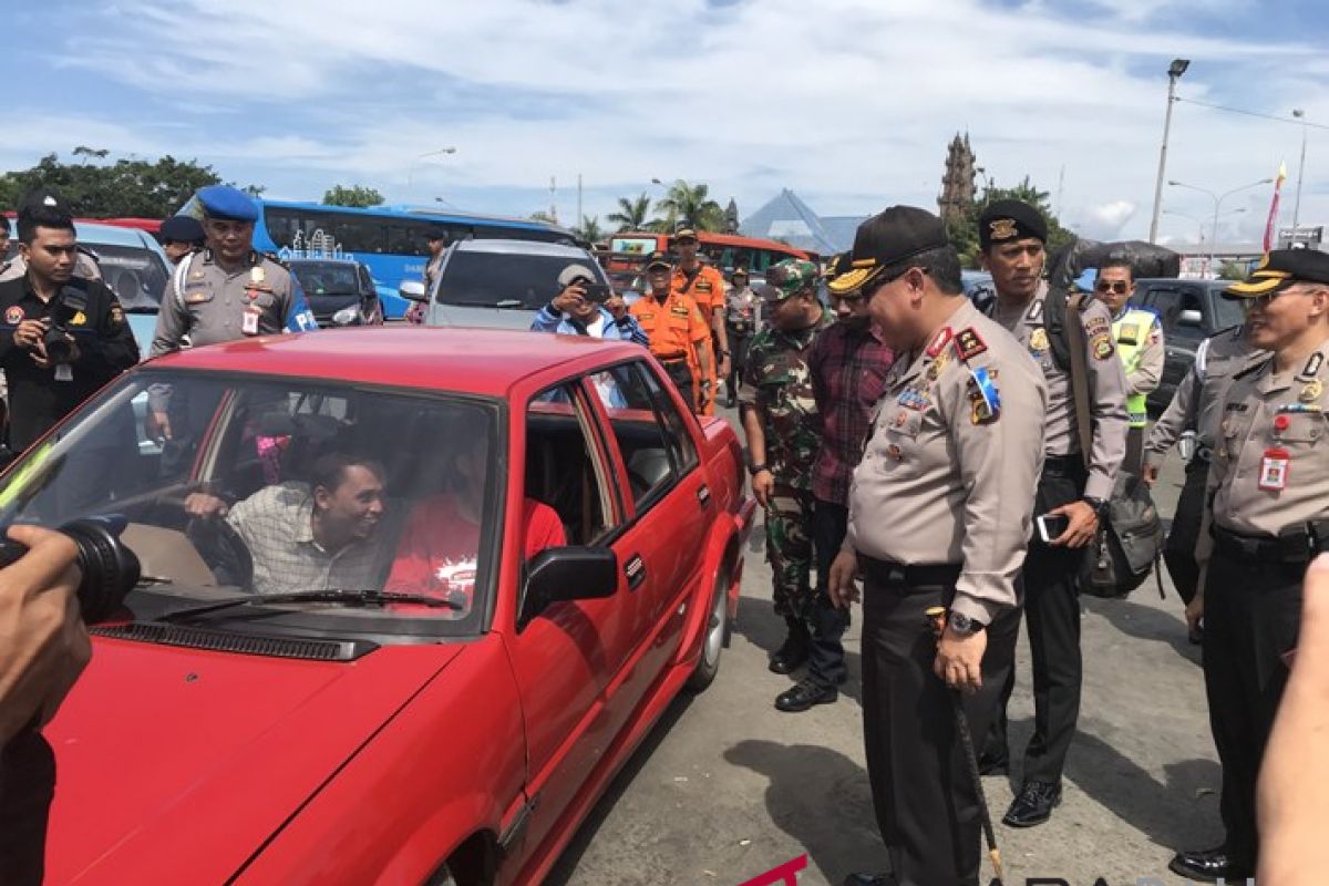 Kapolda Bali : arus mudik 2018 lancar