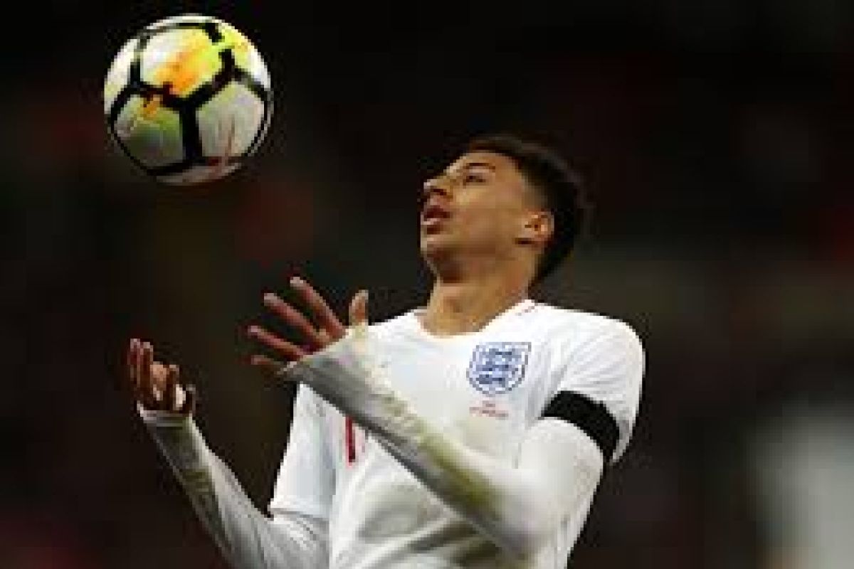 Lingard tampil sebagai  pemain inti saat Inggris kontra Nigeria