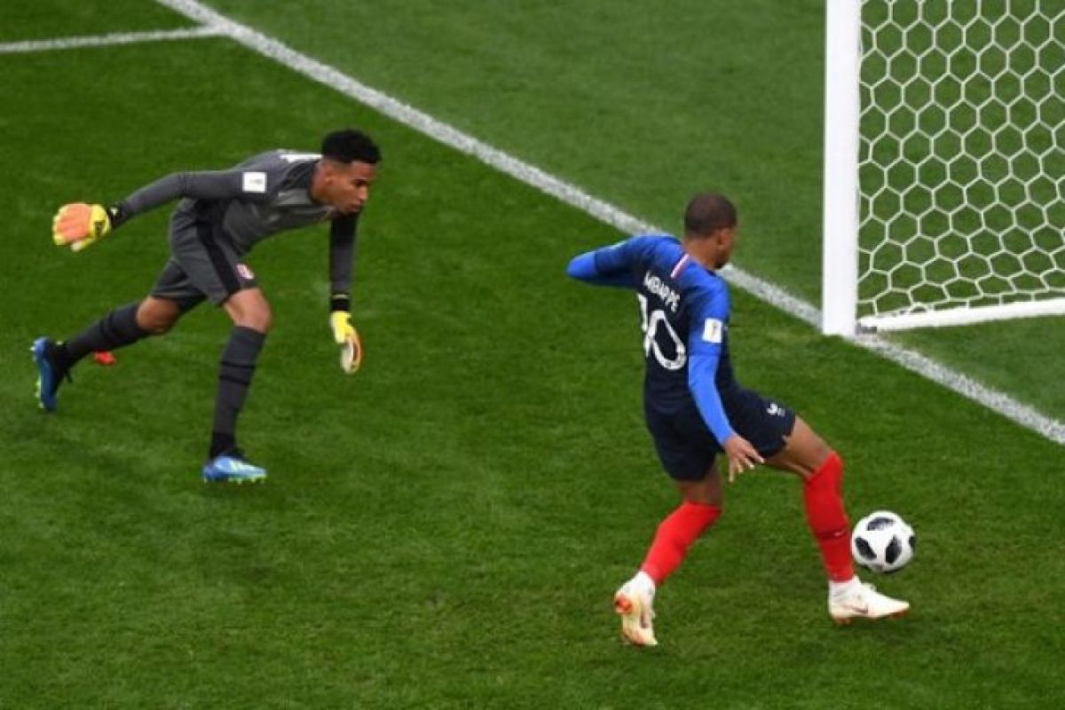 Prancis ke 16 besar setelah kalahkan Peru