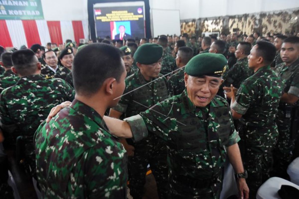 Menhan minta TNI waspadai provokator Pilpres 2019