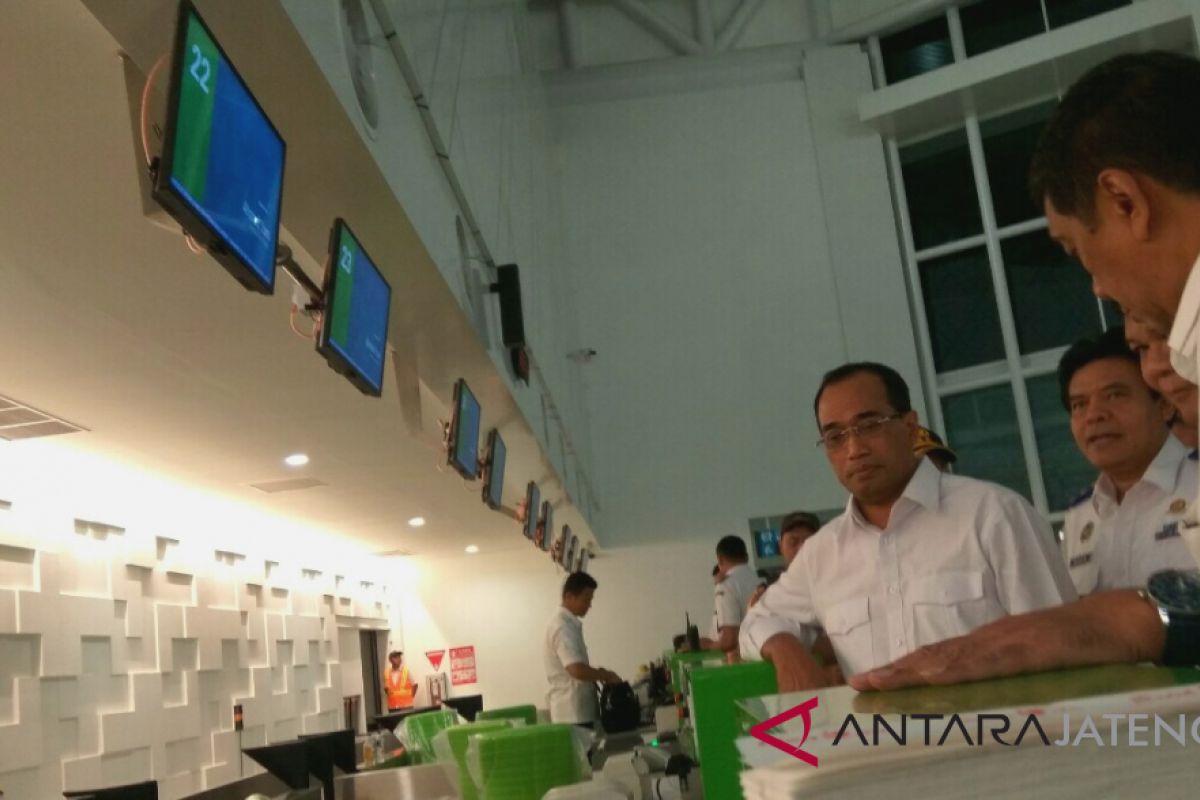 Menhub puas pembangunan Bandara Internasional Ahmad Yani Semarang