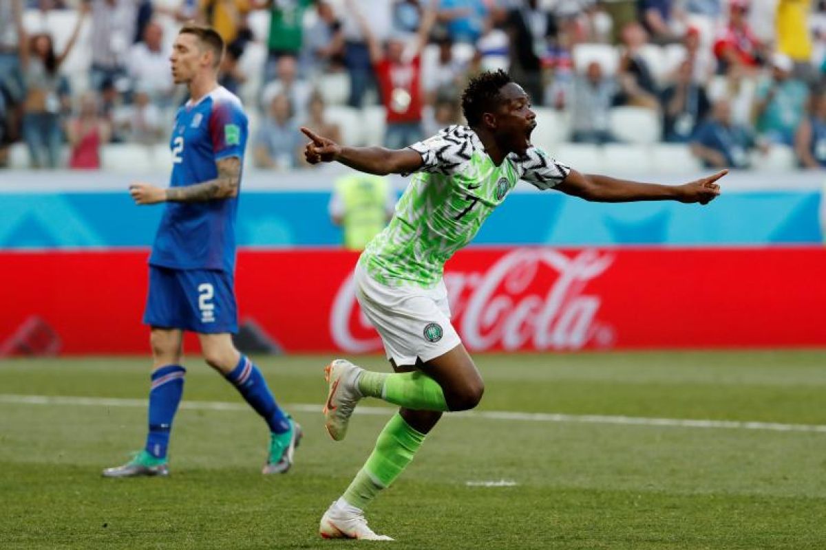 Piala Dunia - Nigeria Jaga Asa Dengan Tumbangkan Islandia 2-0