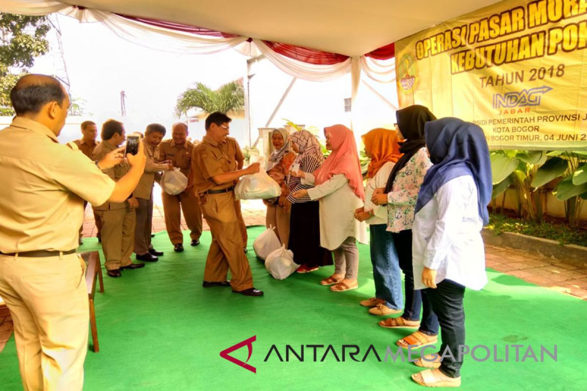 Pemkot Bogor gelar operasi pasar murah