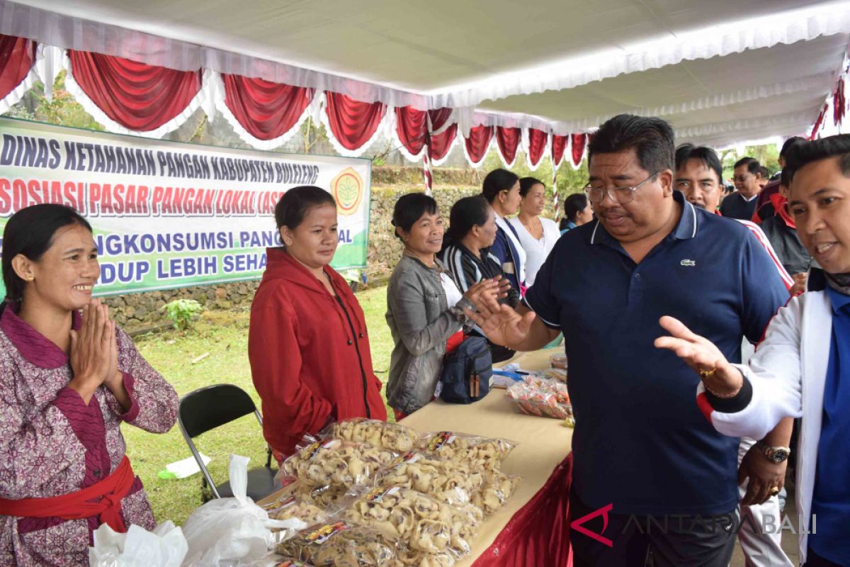 Wanita tani Buleleng ikuti pameran pangan lokal