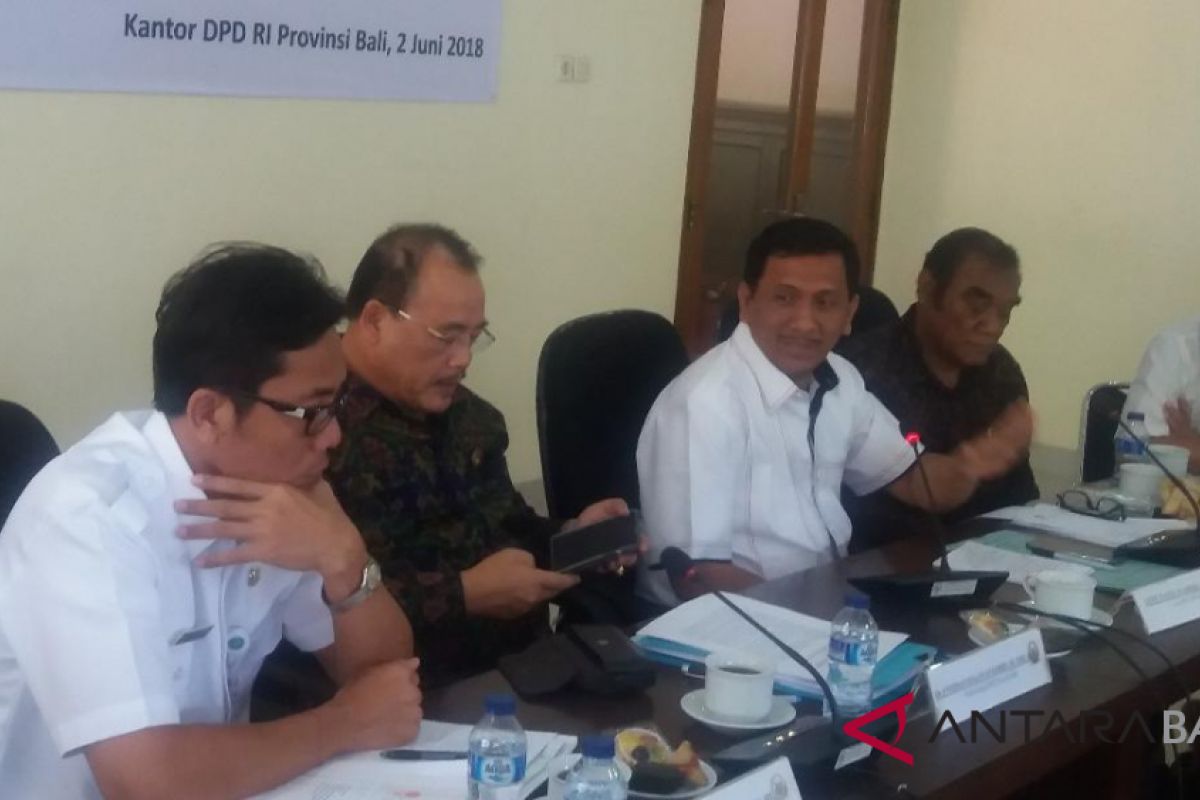Di Bali, DPD cari masukan aktualisasi wewenang evaluasi perda