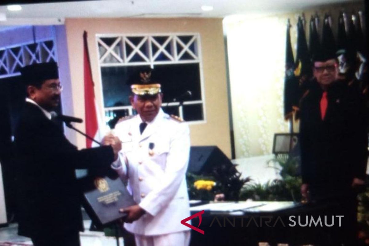 Eko Subowo dilantik sebagai penjabat Gubernur Sumut