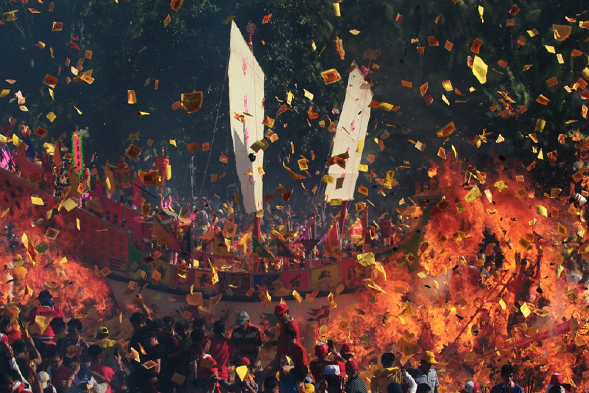 50.000 perantau pulang kampung ke Bagansiapiapi untuk hadiri Bakar Tongkang