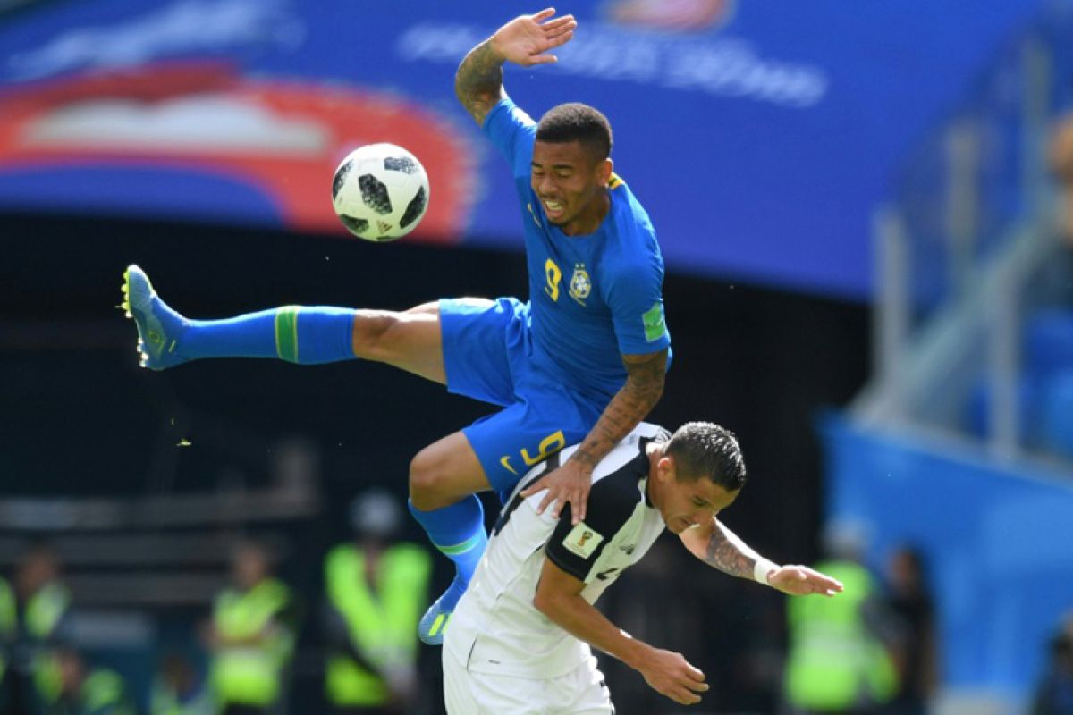 Susunan pemain Brazil vs Meksiko, Gabriel Jesus tetap dipasang sejak awal