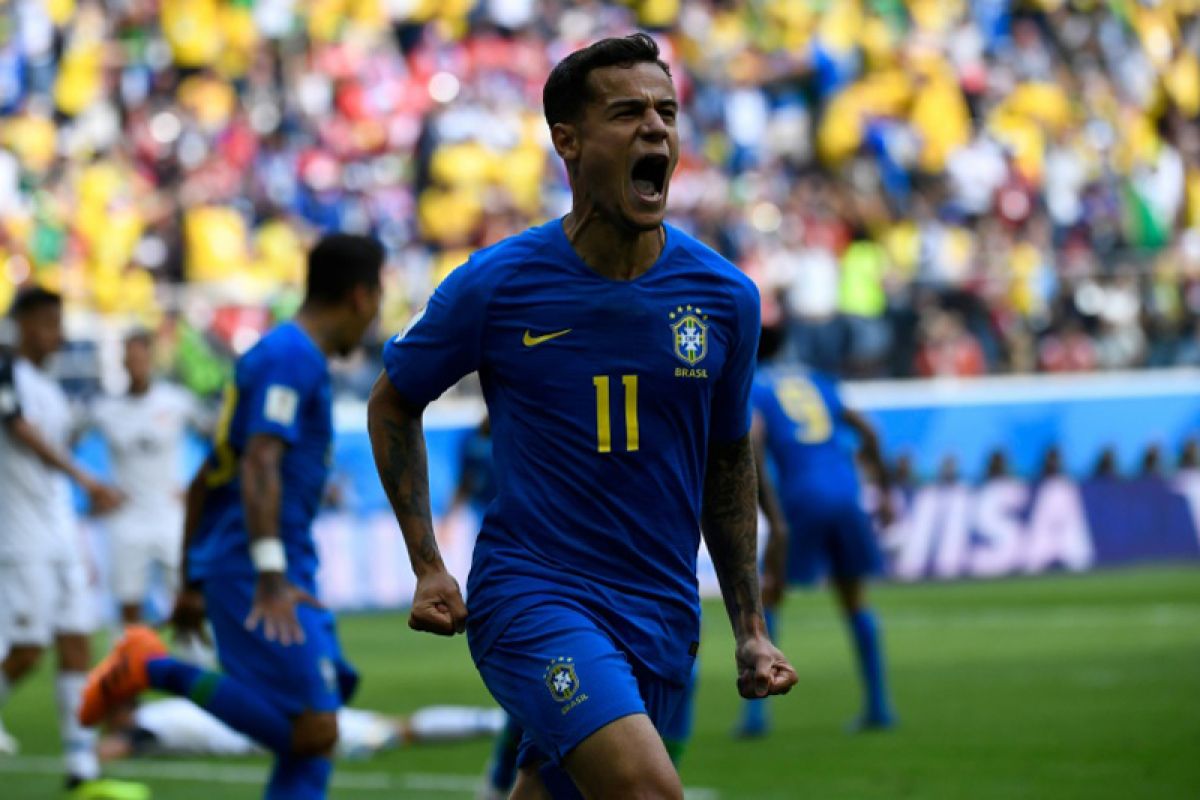Brasil tidak rombak tim untuk hadapi Serbia