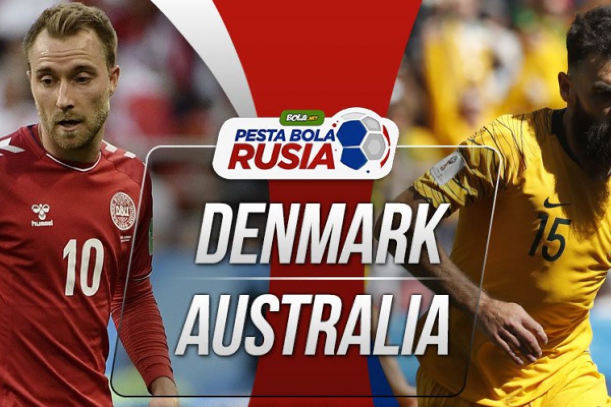 Prediksi pertandingan Piala Dunia Denmark vs Australia