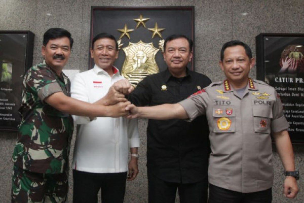 Kapolri: TNI-Polri solid perkuat eksistensi Indonesia