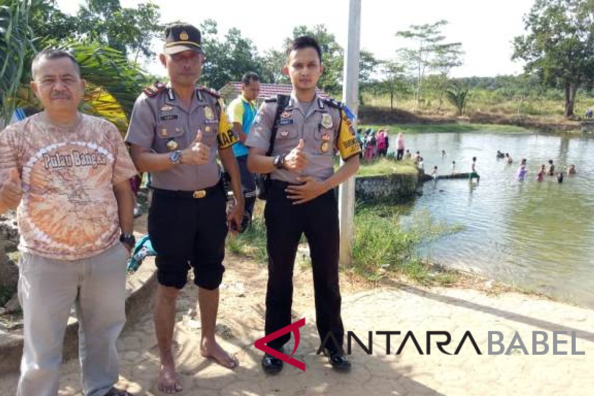 Polisi Bangka Selatan pantau sejumlah objek wisata