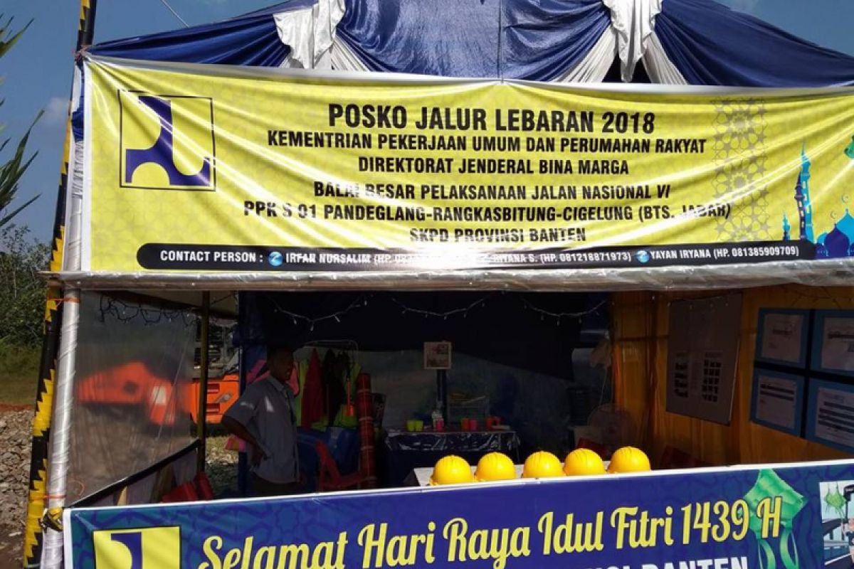 Arus Mudik - DPUPR Banten Dirikan Posko Mudik