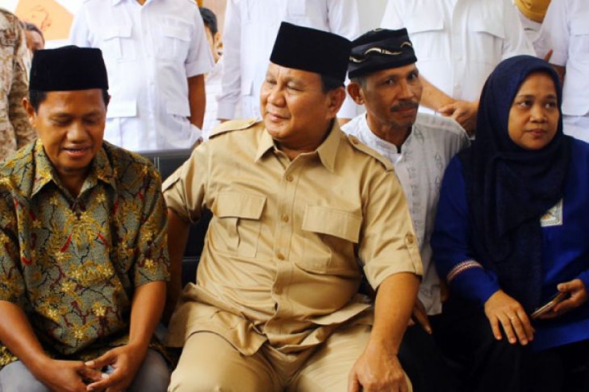 Prabowo Subianto kunjungi Lampung