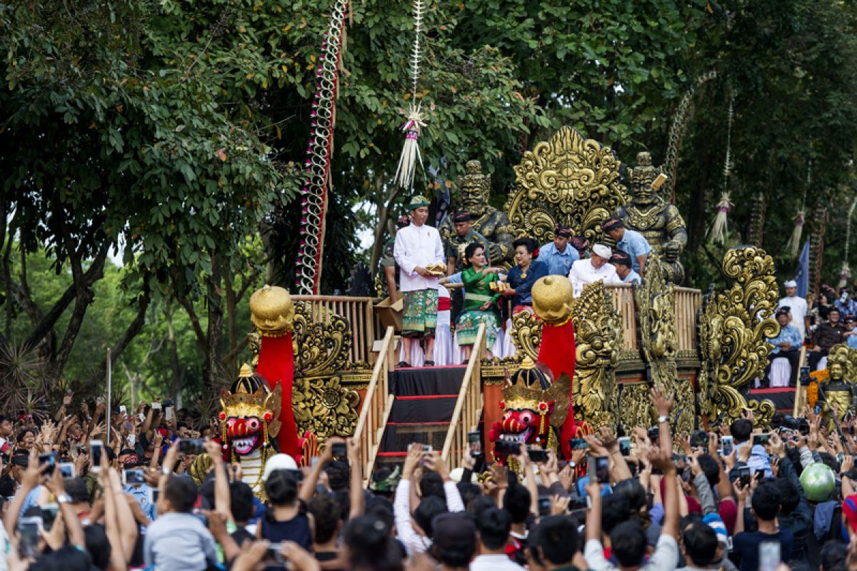 President Joko Widodo opens 40th Bali Art Festival