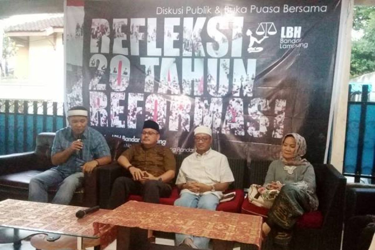 Refleksi 20 Tahun Reformasi di Lampung