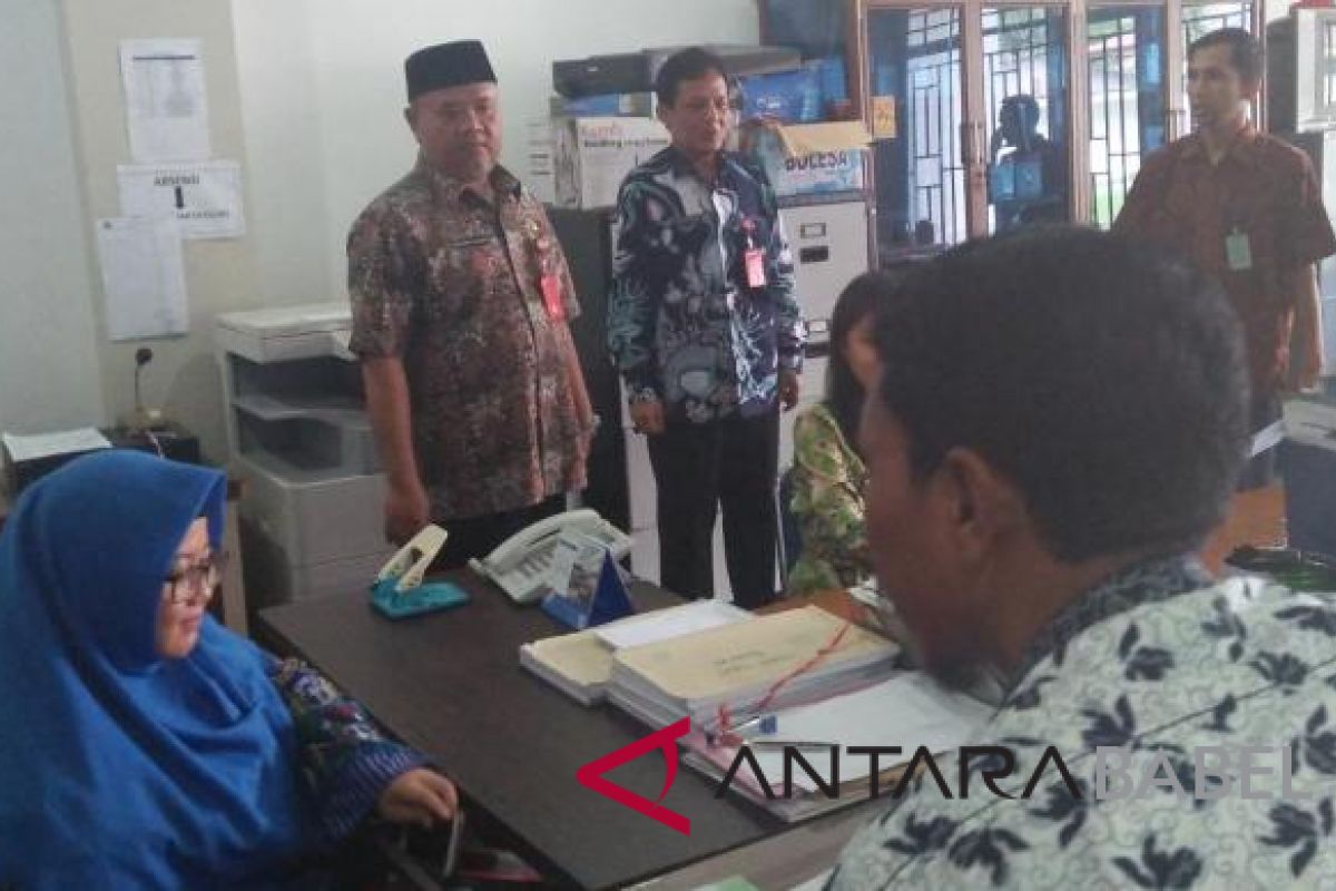 Sidak ke OPD sekda periksa absensi pegawai