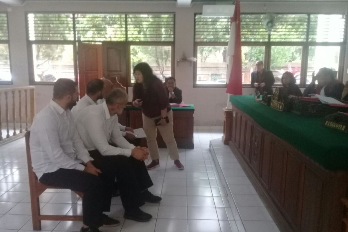 Pengadilan Negeri Denpasar sidangkan empat warga Bulgaria