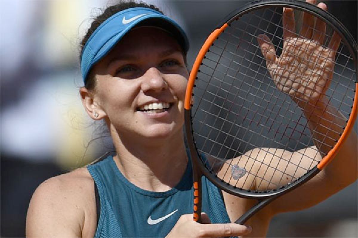 Cedera punggung, Halep mundur di putaran pertama China Terbuka