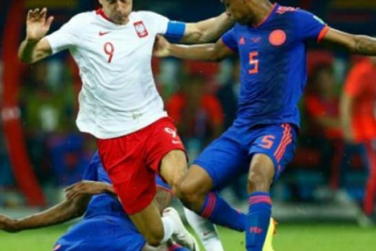 Skor 3-0, Kolombia Bikin Polandia Tersingkir dari Piala Dunia