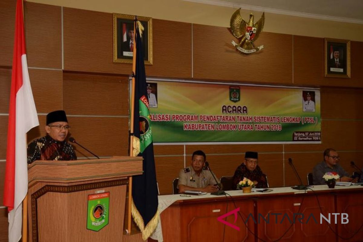 Lombok Utara gelar sosialisasi program PTSL