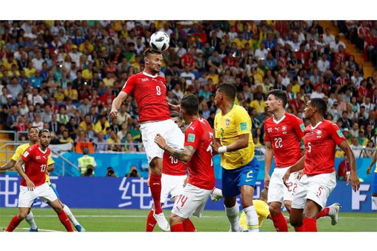 Swiss ingin pengakuan lebih setelah imbangi Brazil
