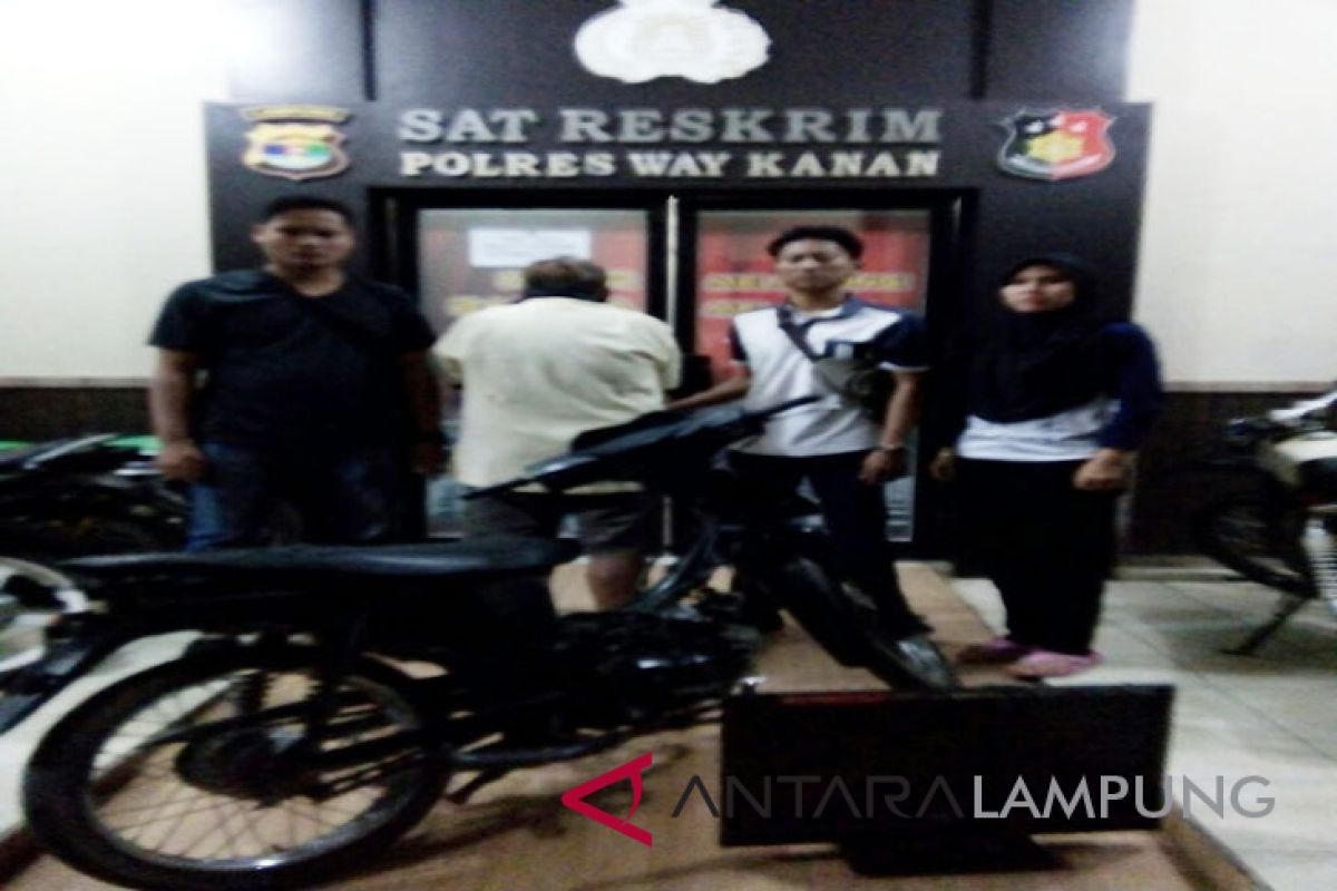 Polres Way Kanan tangkap pencuri rumah kosong