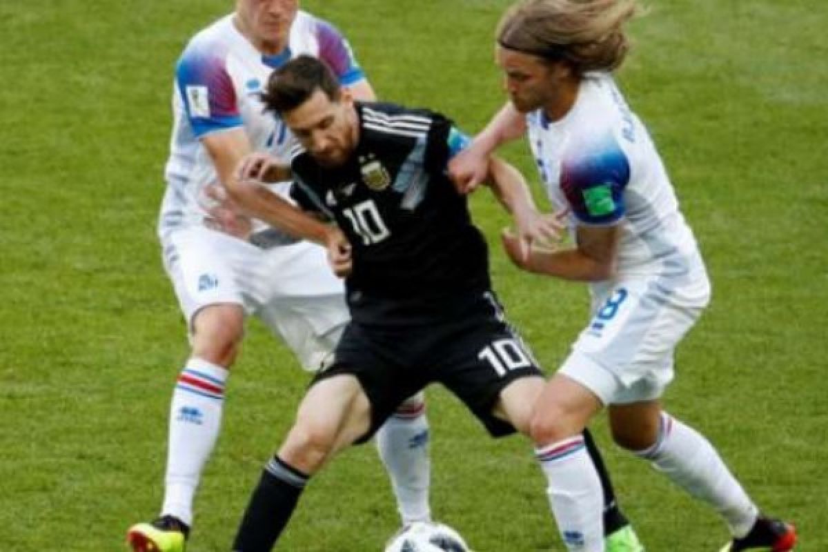 Tembakan Penalti Messi Gagal, Argentina Ditahan Islandia 1-1