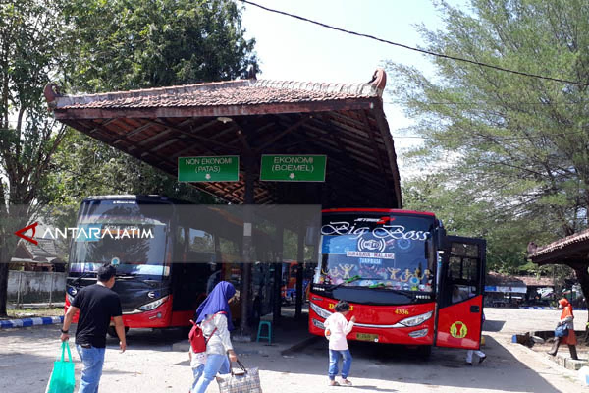 Puncak Jumlah Penumpang Bus Sumenep terjadi Rabu