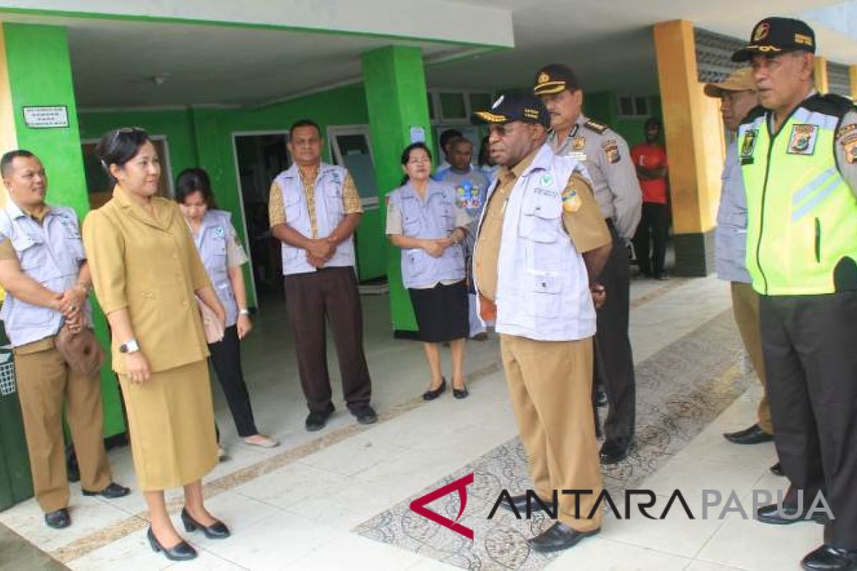 Tim Dinkes Papua pantau pos pelayanan kesehatan Lebaran