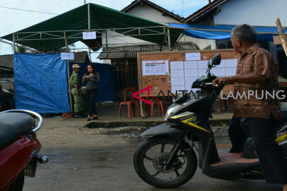 Enam Kecamatan Lampung Timur rekap suara
