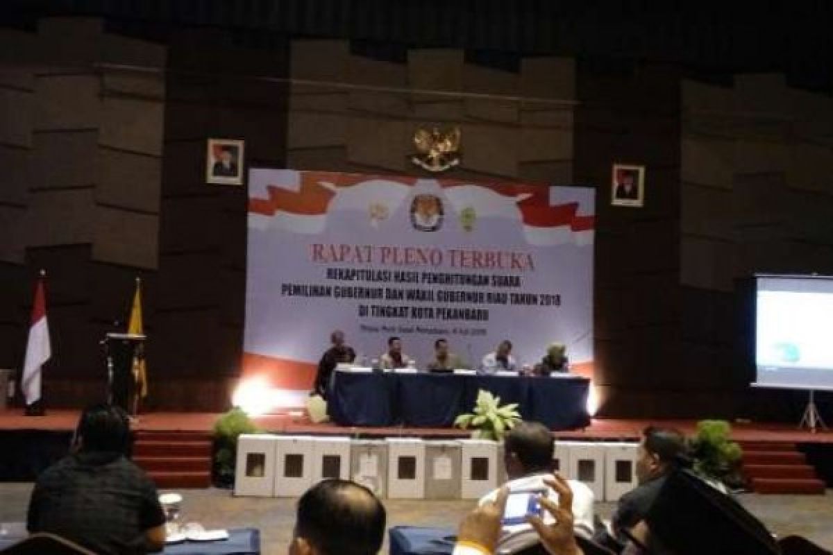   KPU: Pleno Penetapan Gubernur Riau 25 Juli