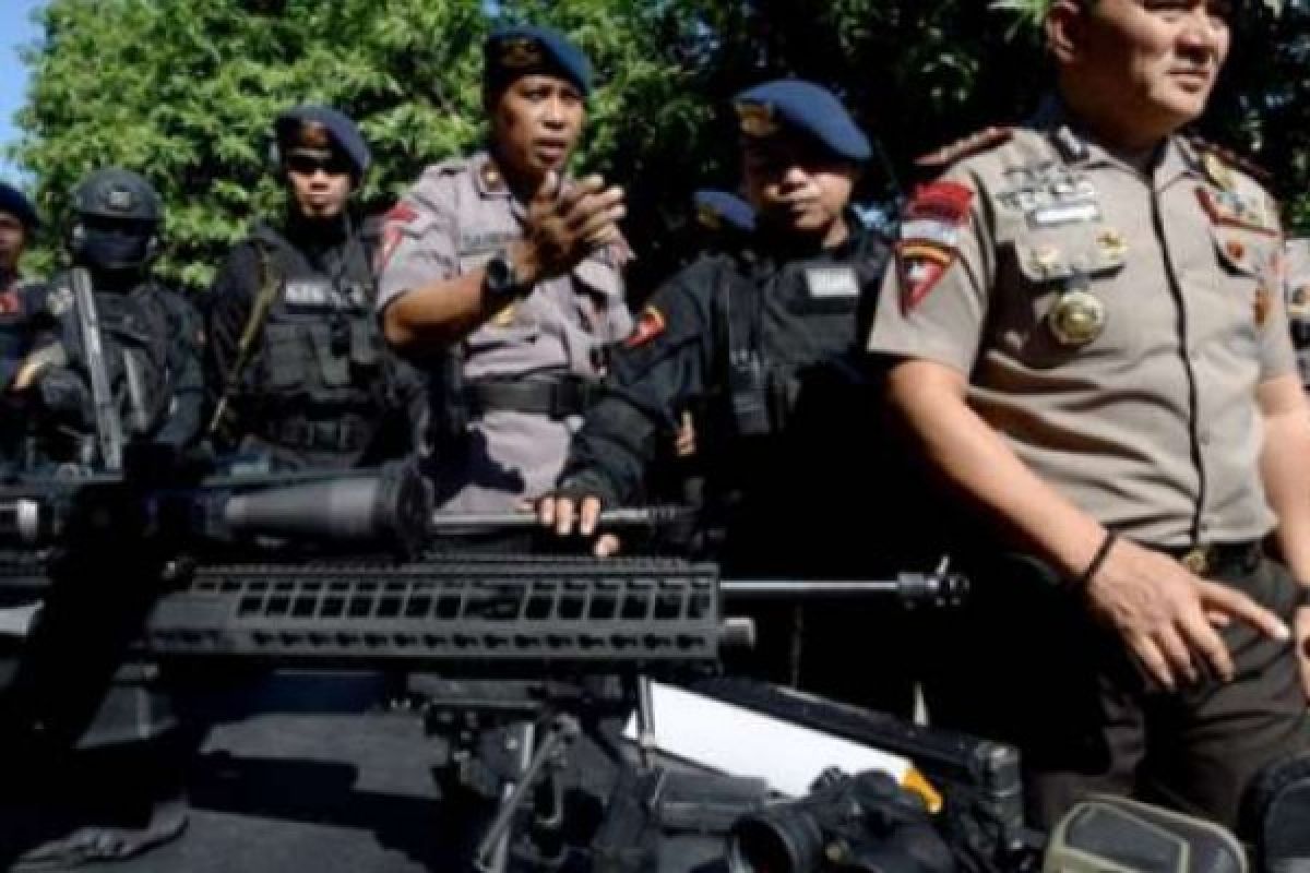 100 Brimob Polda Riau jaga Freeport di Papua