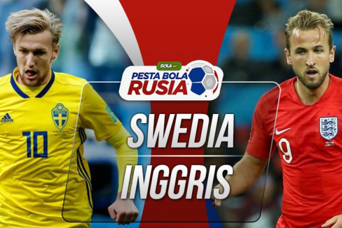 Inggris dan Swedia rebutkan tiket ke semifinal