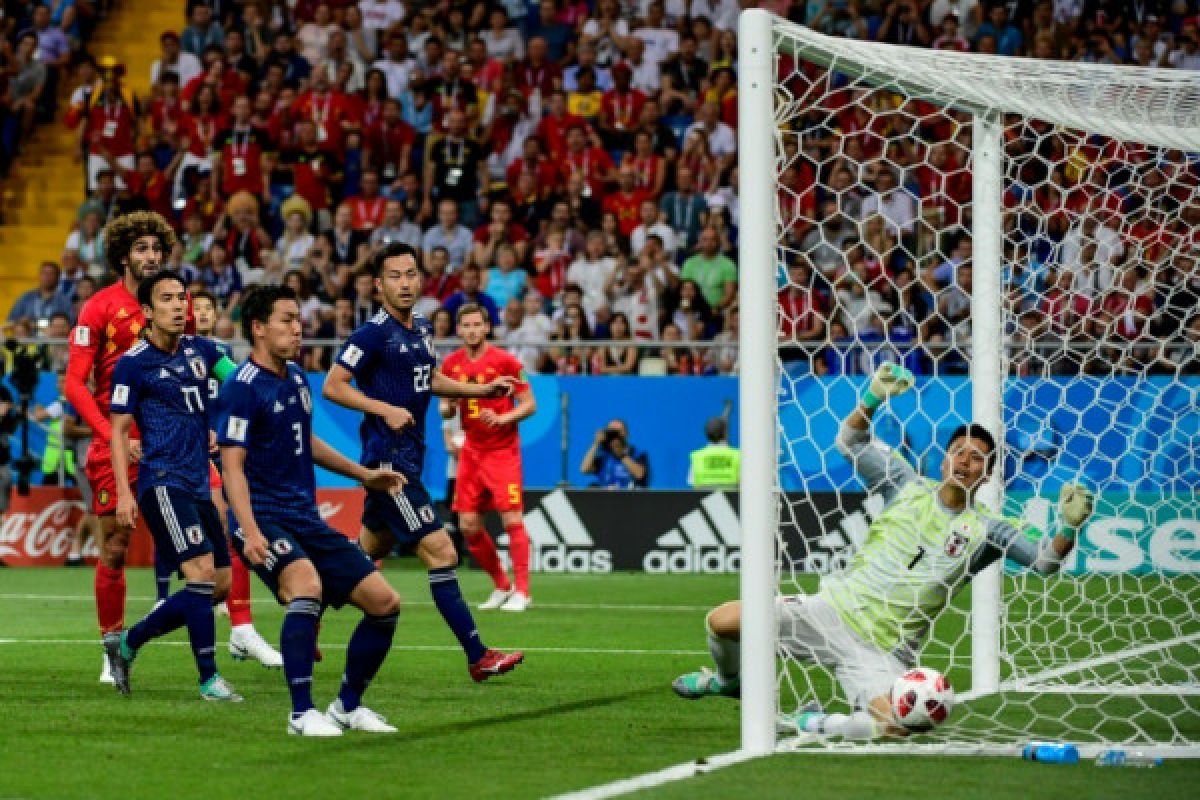 Belgia bangkit untuk menang 3-2 atas Jepang