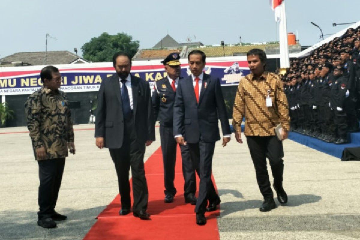 Pesan Presiden, jangan grogi hadapi tantangan dan ancaman