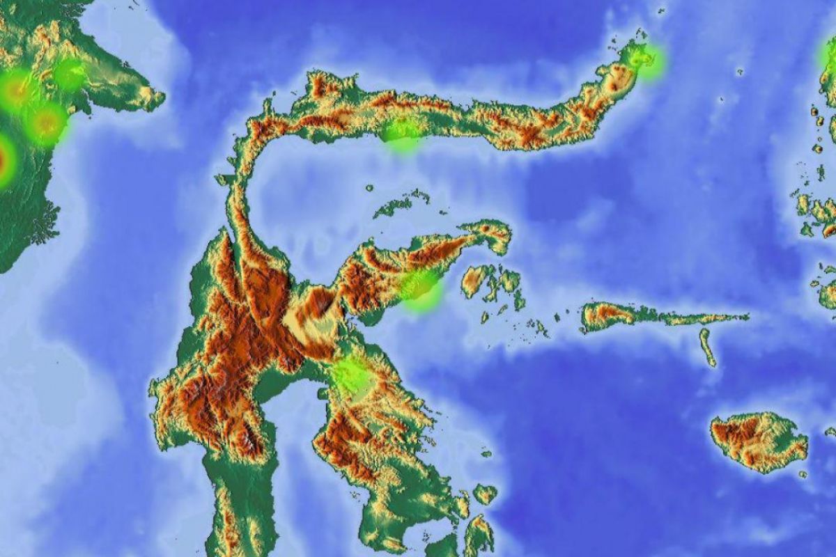 Gempa 5,5 SR guncang timur laut  Sitaro Sulut