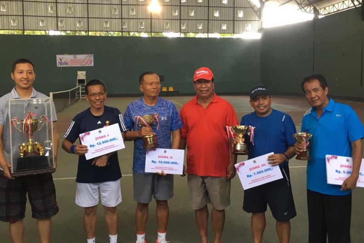 Kota Magelang juara 1 Tenis Piala Gubernur