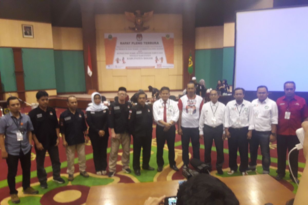 Sudrajat-Syaikhu raih 35,78 persen suara di Kabupaten Bogor