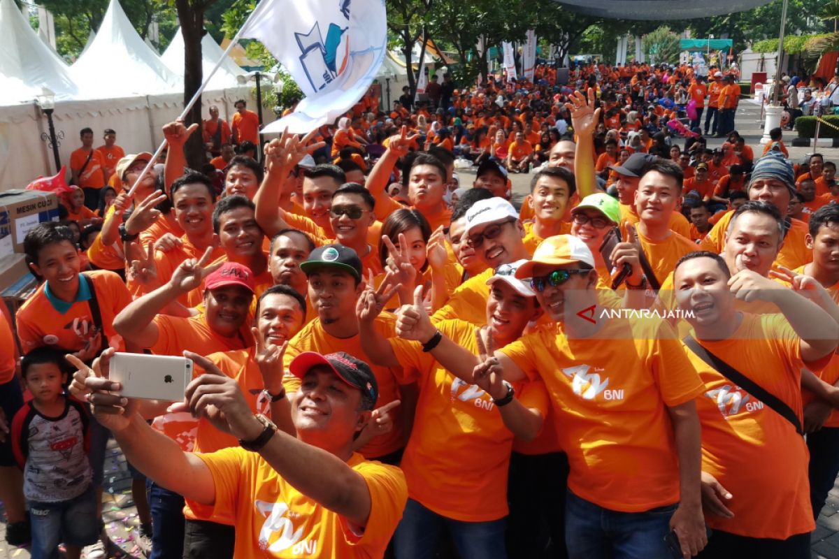 BNI Kanwil Surabaya Targetkan 100 Ribu Pengguna Aplikasi 