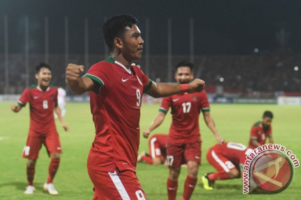 Indonesia raih tempat ketiga Piala Merlion usai bantai Filipina 5-0