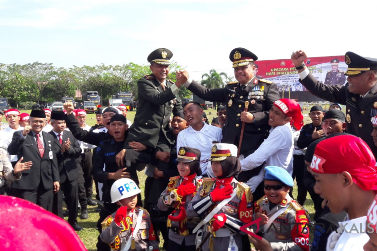 Kapolda tekankan pelayanan di momen HUT Bhayangkara ke-72